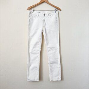 Gap 1969 Always Skinny Ankle Length Jeans White Size 26